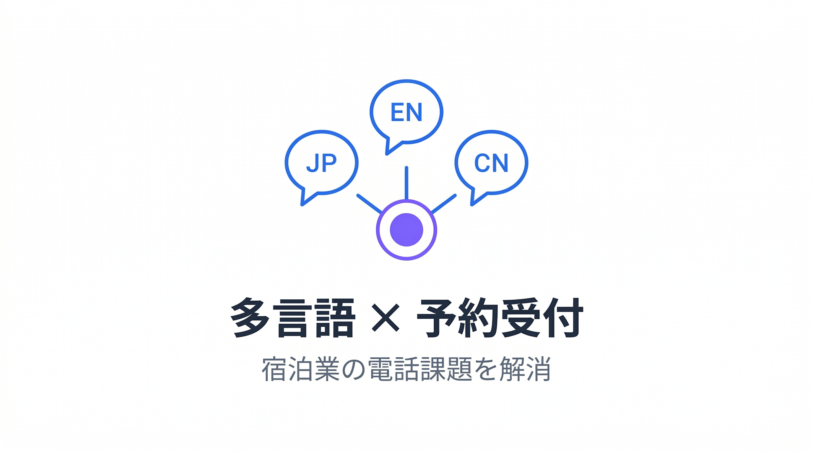 ホテル・旅館のAI活用｜予約受付から多言語対応まで、宿泊業の電話課題を解消する